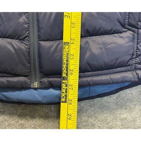 NWT IZOD Men’s Puffer Vest Medium Peacoat Blue Quilted Lightweight Zip Front - Picture 11 of 11